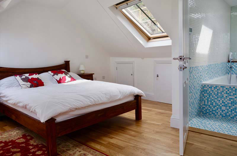 Additional attic sleeping area